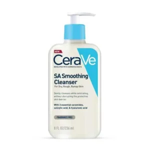 ژل شستشو ملایم سراوی حجم 236 میلی لیتر مدل SA Smoothing