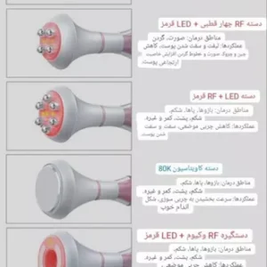 دستگاه کویتیشن لیفت و لاغری و جوانساز مکس ایتالیا مدل JF734